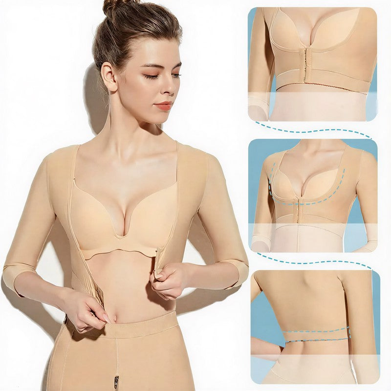 Plusock U-neck Adjustable Front Closure Arm Shaping Top - image 3