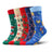 Plusock Christmas Soft Crew Socks(5 Pairs)
