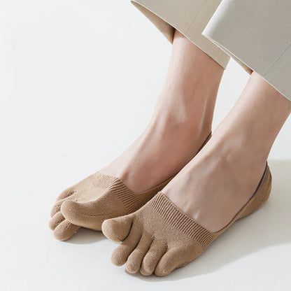 Plus Size Solid Color Alignment Socks(4 Pairs)