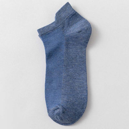 Plusock Multicolor Loose Cotton Socks(3 Pairs) - 42-48 - Blue - image 12