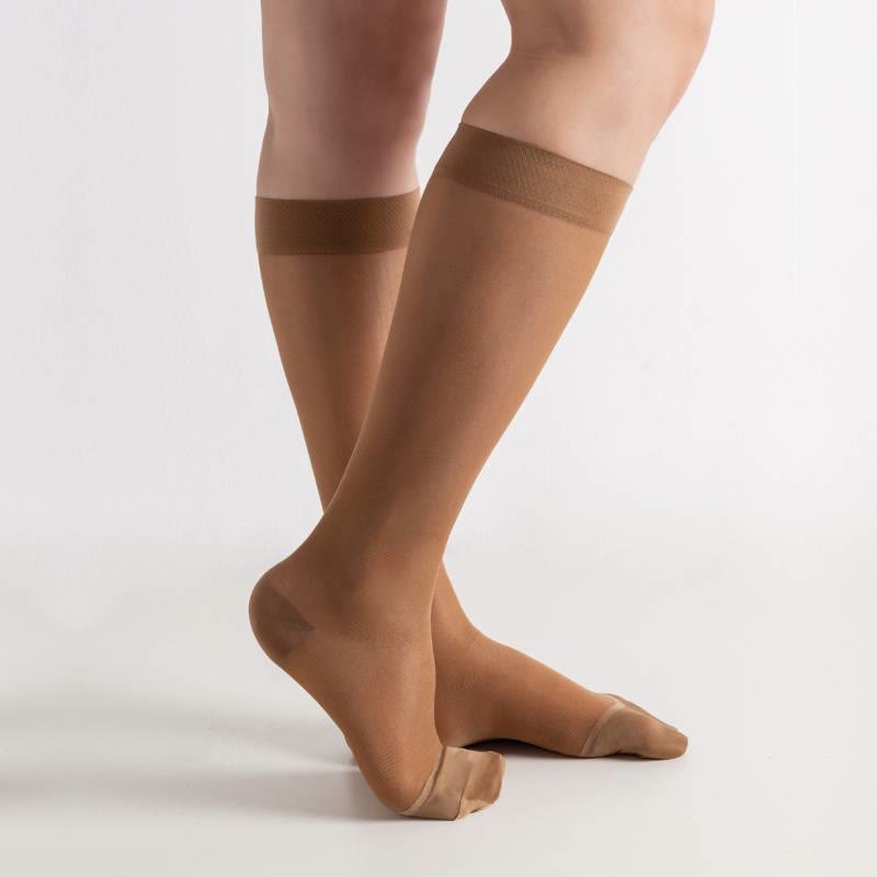 Plusock Pure Color Sheer Compression Socks - image 3
