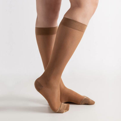 Plusock Pure Color Sheer Compression Socks - image 3