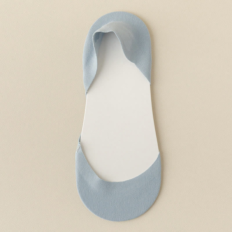 Plus Size Ultra Low No Show Socks(5 Pairs)