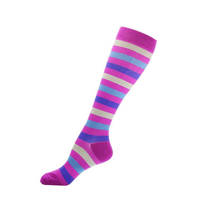 Plusock Striped Series Casual Compression Socks(6 Pairs) - image 17