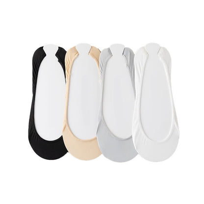 Plus Size Padded Half No Show Socks(8 Pairs)