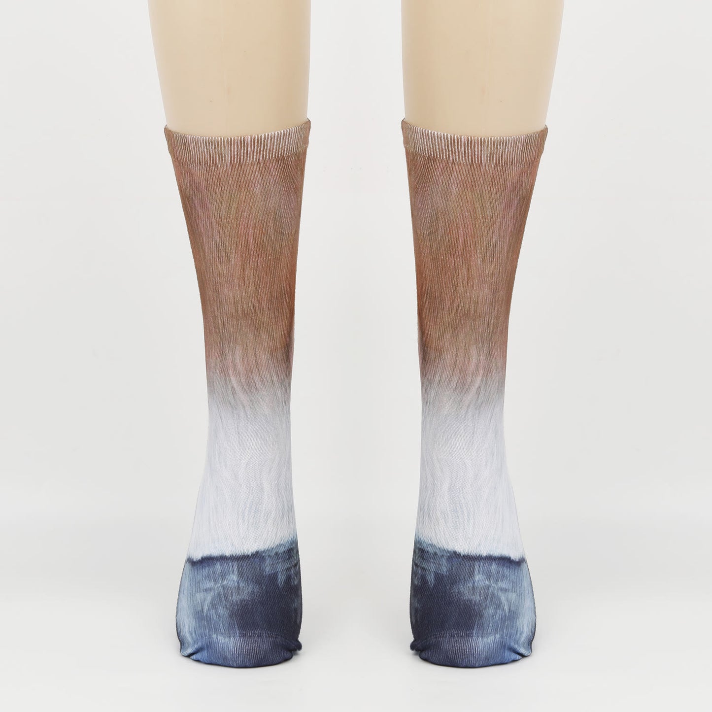 Plus Size Pig Donkey Horse Quarter Socks(3 Pairs)