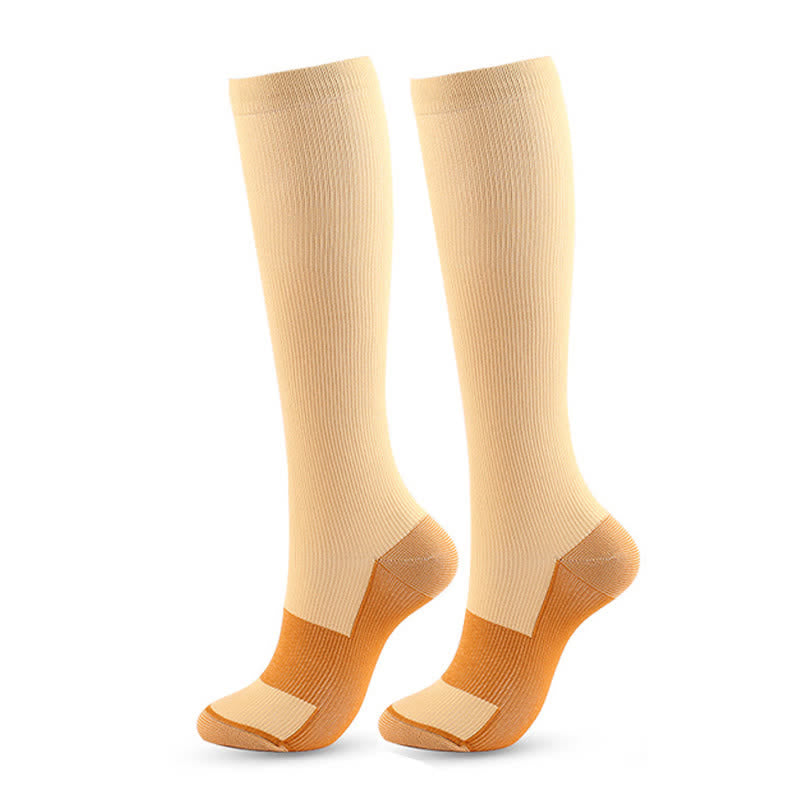 Plusock Breathable Sports Compression Socks(3 Pairs) - image 9