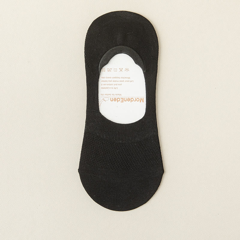 Plus Size Mesh Breathable No Show Socks(5 Pairs)