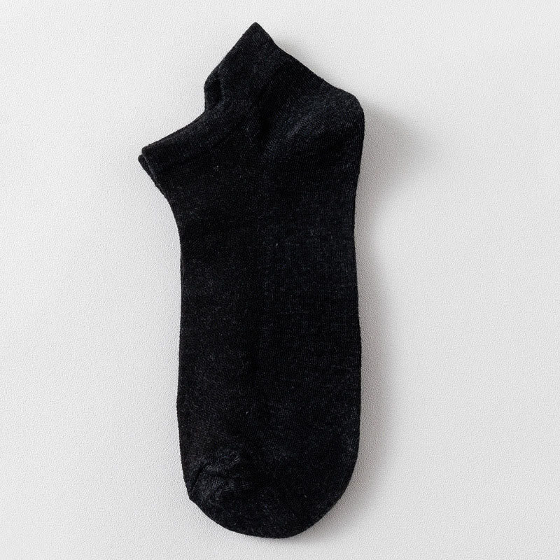 Plusock Multicolor Loose Cotton Socks(3 Pairs) - 42-48 - Black - image 10
