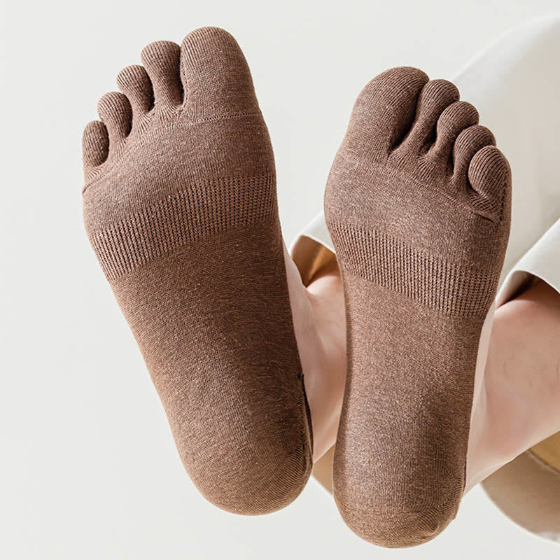 Plus Size Solid Color Alignment Socks(4 Pairs)