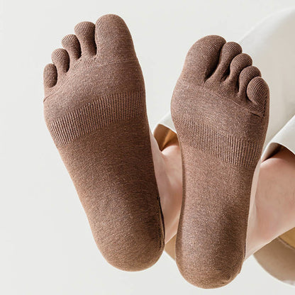 Plus Size Solid Color Alignment Socks(4 Pairs)