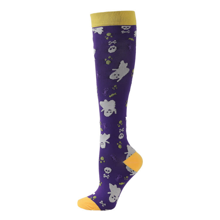 Plusock Halloween Funny Compression Socks(4 Pairs) - image 6