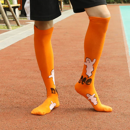 Plusock  Halloween Holiday Soft Cotton Compression Socks(3 Pairs) - image 4