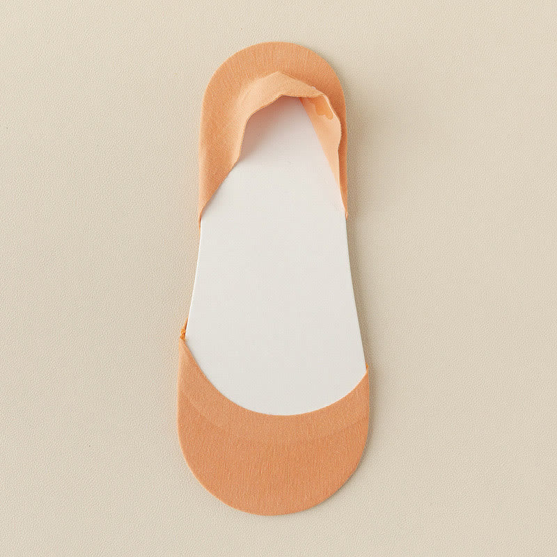 Plus Size Ultra Low No Show Socks(5 Pairs)