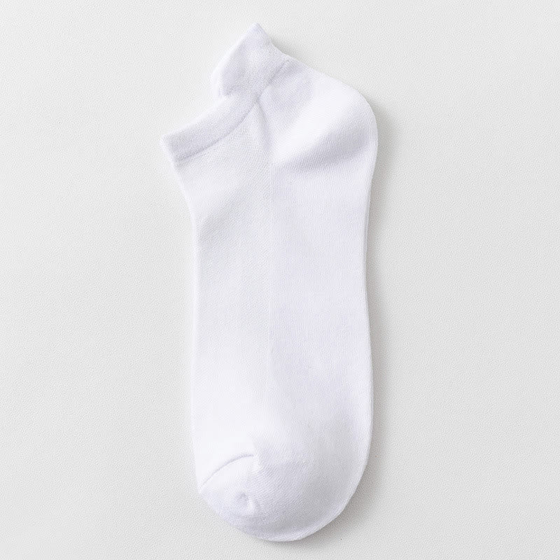 Plusock Multicolor Loose Cotton Socks(3 Pairs) - 42-48 - White - image 13