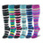 Plusock Striped Series Casual Compression Socks(6 Pairs) - image 0