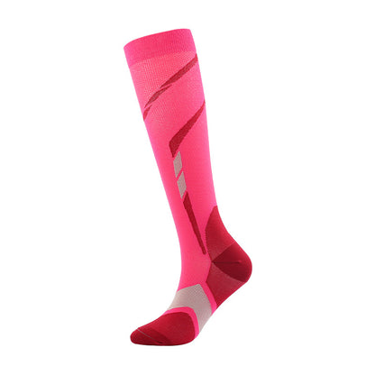 Diamond Twill Compression Socks(4 Pairs)