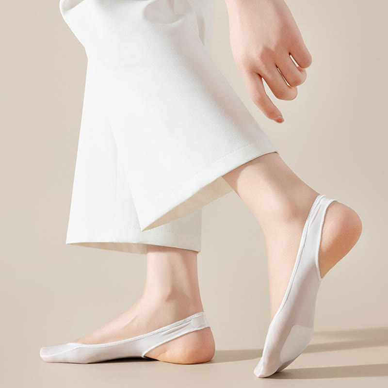 Plus Size Padded Half No Show Socks(8 Pairs)