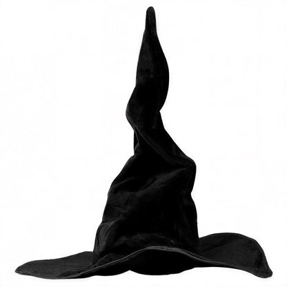 Plusock Twisted Velvet Witch Hat - Black - One Size - image 4