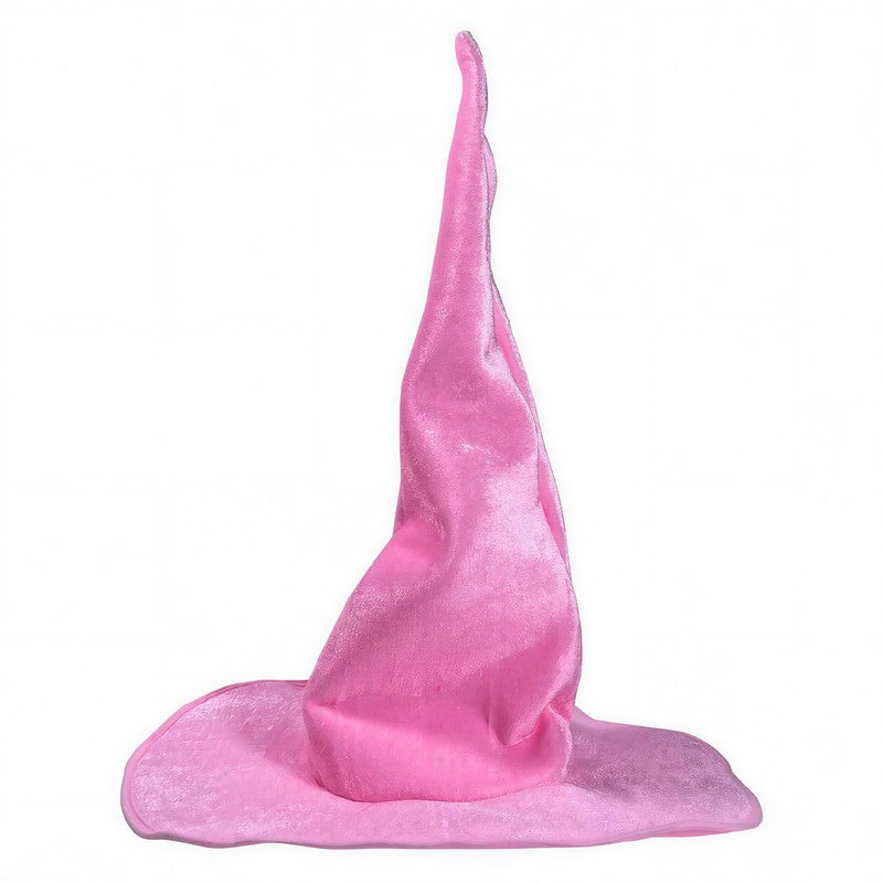 Plusock Twisted Velvet Witch Hat - Pink - One Size - image 3