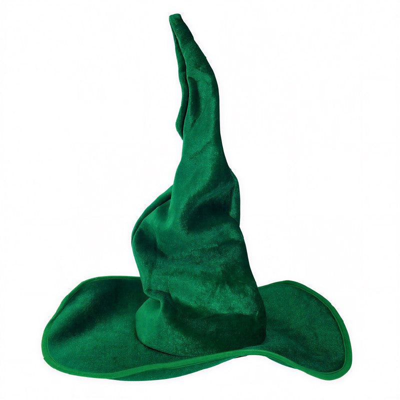 Plusock Twisted Velvet Witch Hat - Green - One Size - image 2