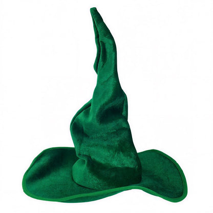 Plusock Twisted Velvet Witch Hat - Green - One Size - image 2