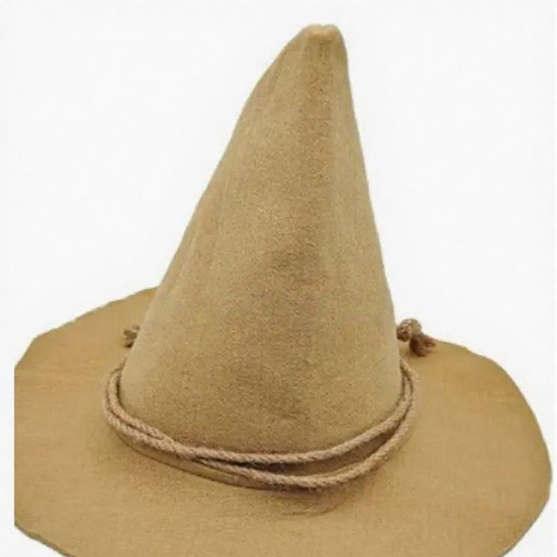 Plusock Vintage Rope Trim Witch Hat - Yellow - One Size - image 3