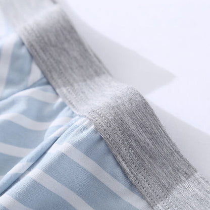Plusock Plus Size Striped Cotton Boxer Briefs - image 6