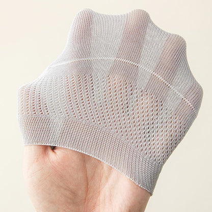 Plus Size Mesh Breathable No Show Socks(5 Pairs)