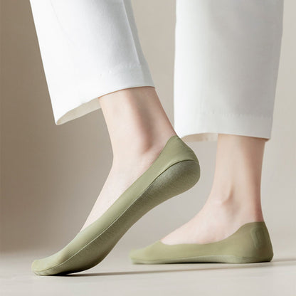 Plus Size Cool Fabric No Show Socks(8 Pairs)