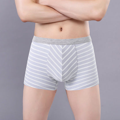Plusock Plus Size Striped Cotton Boxer Briefs - image 2