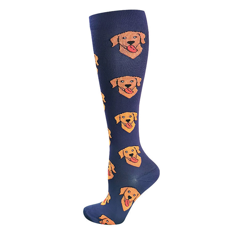 Plusock Cute Puppy Compression Socks(3 Pairs) - image 3