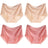 Pink*2+Apricot*2 / 2XL