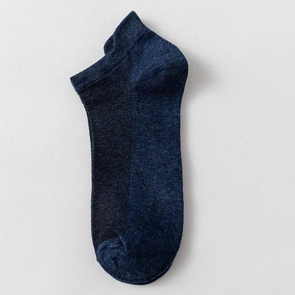 Plusock Multicolor Loose Cotton Socks(3 Pairs) - 42-48 - Navy Blue - image 7