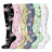 Plusock Flower Series Compression Socks(6 Pairs)