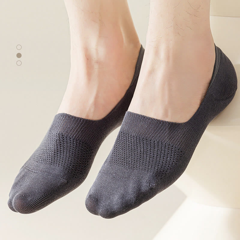 Plus Size Mesh Breathable No Show Socks(5 Pairs)