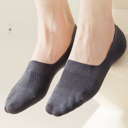 Plus Size Mesh Breathable No Show Socks(5 Pairs)