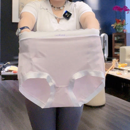 Plus Size High-Waisted Bow Tie Panty(5 Pairs)