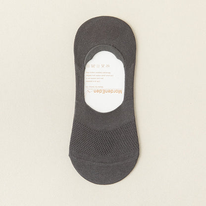 Plus Size Mesh Breathable No Show Socks(5 Pairs)
