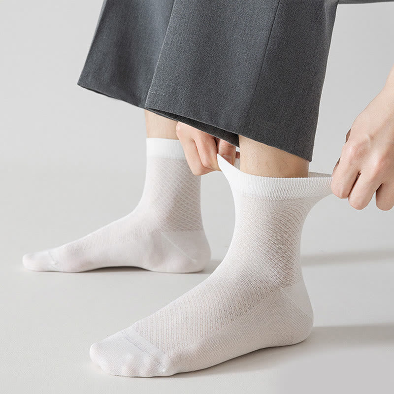 Plus Size Soft Quarter Socks(5 Pairs)