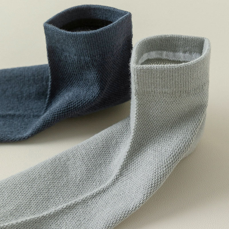 Plus Size Mesh Breathable Sports Ankle Socks(7 Pairs)
