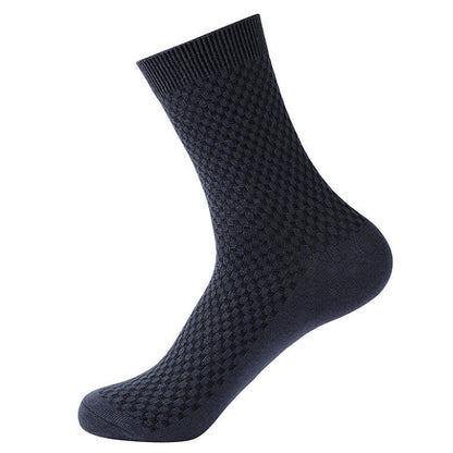 Plusock Bamboo Fiber Quarter Socks(5 Pairs) - Blue Gray - EU41-48(US7.5-13) - image 7