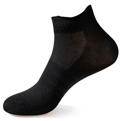 Plus Size Elasticity Mesh Ankle Compression Socks(6 Pairs)