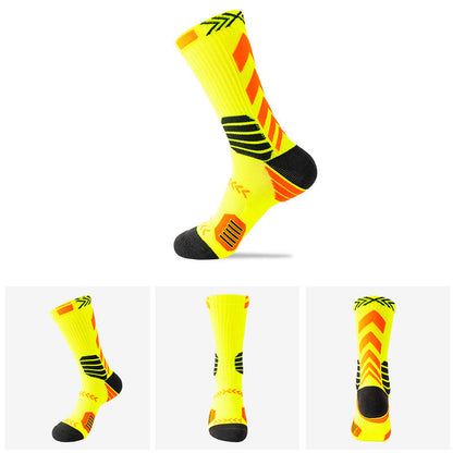 Plusock Plus Size Color Matching Quarter Compression Socks(6 Pairs)