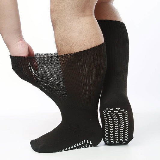 Plus Size Anti Slip Knee High Diabetic Socks(2 Pairs)