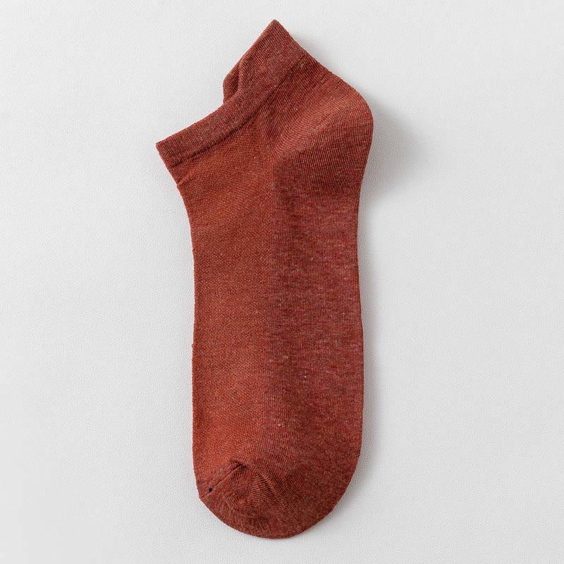 Plusock Multicolor Loose Cotton Socks(3 Pairs) - 42-48 - Red - image 6