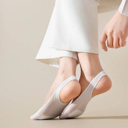Plus Size Padded Half No Show Socks(8 Pairs)