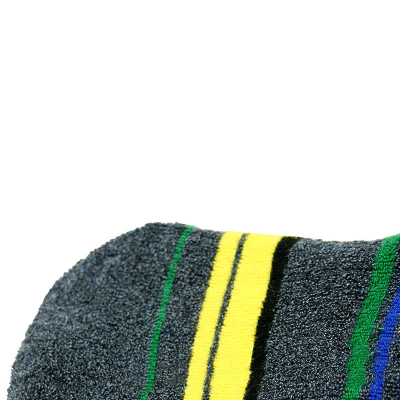 Plusock Dark Green Stripes Knee High Cushioned Socks - image 6