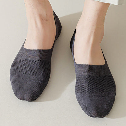 Plus Size Mesh Breathable No Show Socks(5 Pairs)