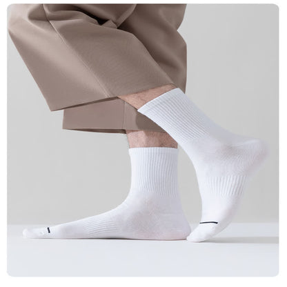 Plusock Solid Comfy Quarter Socks(4 Pairs) - Random(4 Pairs) - EU39-48(US6-13) - image 0